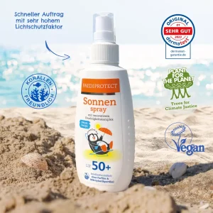 Produkte 159 PAEDIPROTECT Sonnenspray LSF 50+ – 150 ml
