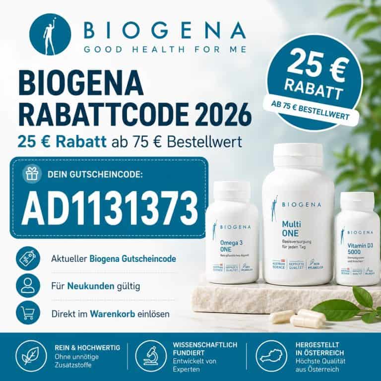 Biogena Rabattcode Biogena Gutscheincode 25 Euro Rabatt