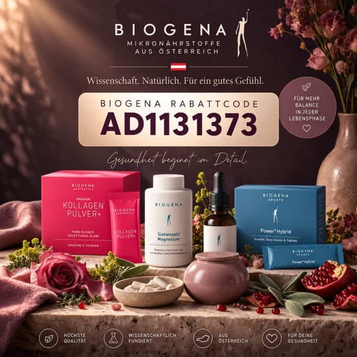 Biogena Rabattcode AD1131373