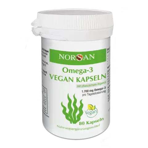 Norsan Omega 3 Vegan Kapseln Gutschein 15% Rabatt "ET218"