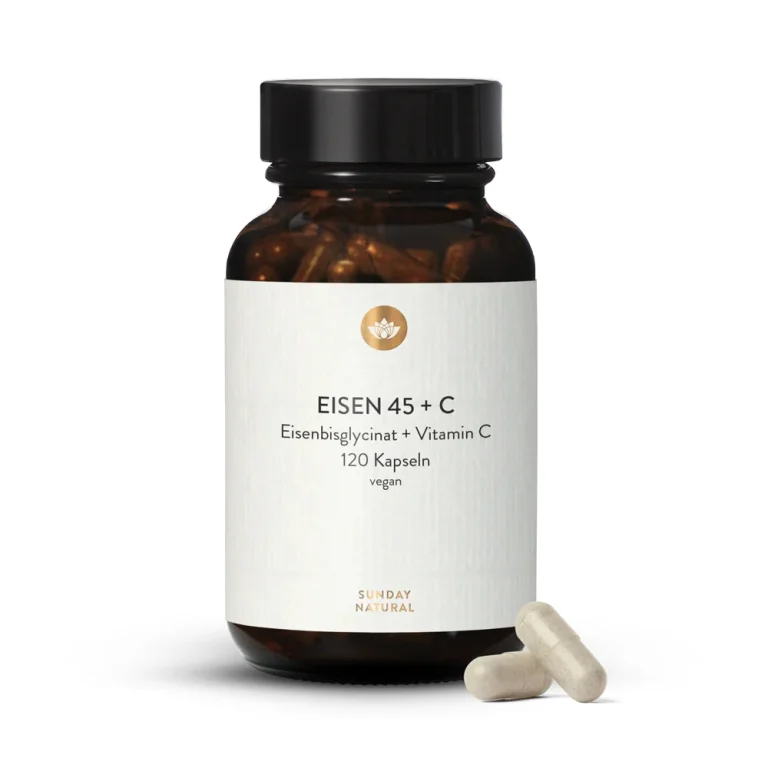 Sunday Natural Eisen 45 plus C Rabattcode 10% Rabatt auf Anfrage