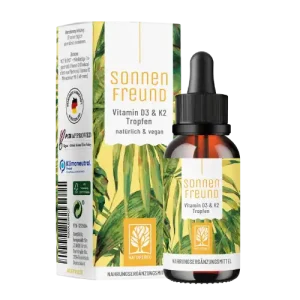 Produkte 83 NATURTREU Sonnenfreund Vitamin D3 & K2 Tropfen – 30 ml
