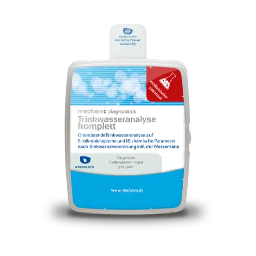 Medivere Trinkwasseranalyse Medivere Gutscheincode "AP24946" Erfahrungen