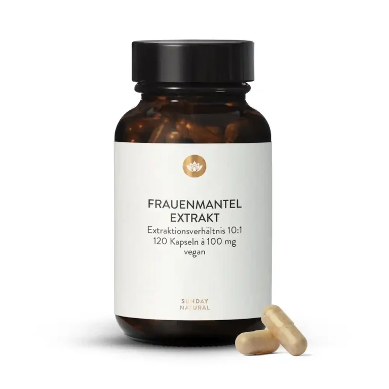 Sunday Natural Frauenmantel Rabattcode Gutschein auf Anfrage