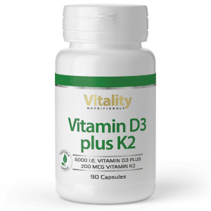 Produkte 187 Vitaminexpress Vitamin D3 5.000 IE + K2 200 µg