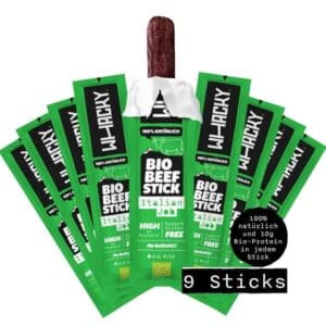 Whacky Food Bio Beef Sticks Italian Job – 9 × 32 g